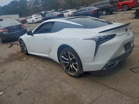 2018 Lexus LC 500, VIN JTHHP5AY2JA000429. Фото 2 из 6 с аукциона Copart. Каталог авто из США OpenDataCar.
