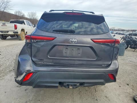 2021 Toyota Highlander, VIN 5TDGZRAH8MS089297. Фото 6 з 6 з аукціону Copart. Каталог авто зі США OpenDataCar.