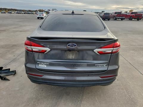2019 Ford Fusion, VIN 3FA6P0RU1KR116859. Фото 6 з 6 з аукціону Copart. Каталог авто зі США OpenDataCar.