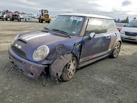 2004 Mini Cooper, VIN WMWRE33404TD78736. Фото 1 з 6 з аукціону Copart. Каталог авто зі США OpenDataCar.
