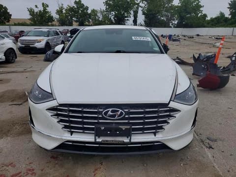 2022 Hyundai Sonata Hybrid, VIN KMHL34JJ6NA043435. Фото 5 з 6 з аукціону Copart. Каталог авто зі США OpenDataCar.