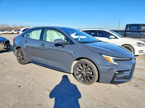 2023 Toyota Corolla, VIN JTDBCMFE0P3019084. Фото 4 з 6 з аукціону Copart. Каталог авто зі США OpenDataCar.