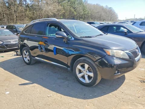 2012 Lexus RX 350, VIN 2T2BK1BA6CC138954. Фото 4 з 6 з аукціону Copart. Каталог авто зі США OpenDataCar.