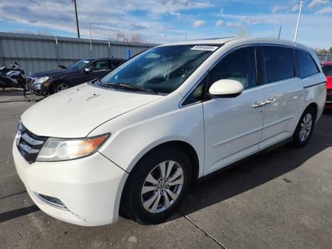 2014 Honda Odyssey, VIN 5FNRL5H68EB051193. Фото 1 з 6 з аукціону Copart. Каталог авто зі США OpenDataCar.