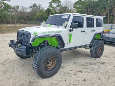 2016 Jeep Wrangler Unlimited, VIN 1C4HJWFG5GL122238. Photo 1 of 6 from Copart auction. OpenDataCar US salvage catalog.