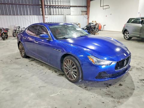 2017 Maserati Ghibli, VIN ZAM57RSL1H1224134. Фото 4 з 6 з аукціону Copart. Каталог авто зі США OpenDataCar.