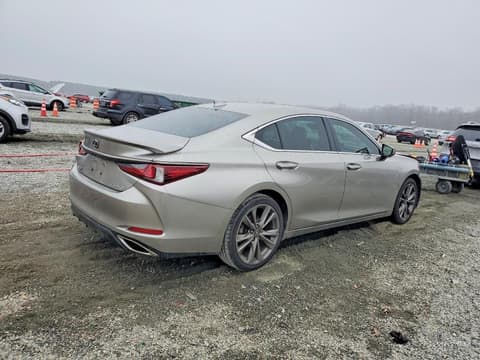 2020 Lexus ES 350, VIN 58AGZ1B15LU069834. Фото 3 з 6 з аукціону Copart. Каталог авто зі США OpenDataCar.