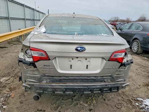 2016 Subaru Legacy, VIN 4S3BNBC67G3031700. Фото 6 из 6 с аукциона Copart. Каталог авто из США OpenDataCar.