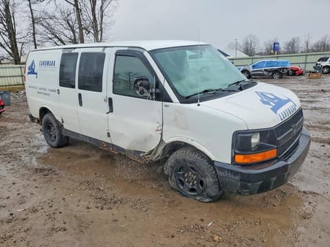 2008 Chevrolet Express 1500, VIN 1GCFH154X81217534. Фото 4 з 6 з аукціону Copart. Каталог авто зі США OpenDataCar.