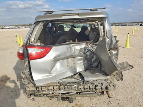 2016 Toyota Sienna, VIN 5TDYK3DC1GS702659. Фото 6 з 6 з аукціону Copart. Каталог авто зі США OpenDataCar.