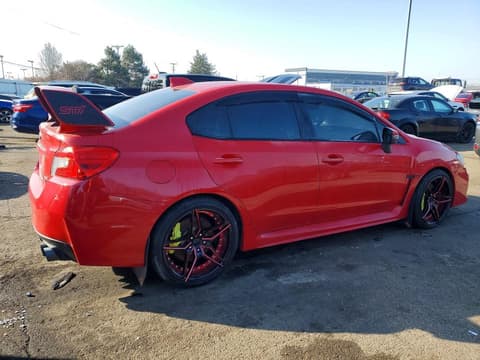 2018 Subaru WRX, VIN JF1VA2N65J9823148. Фото 3 из 6 с аукциона Copart. Каталог авто из США OpenDataCar.