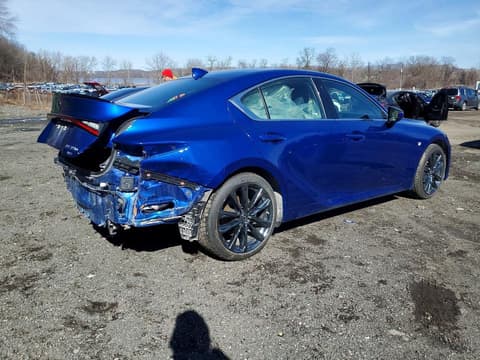 2022 Lexus IS 350, VIN JTHGZ1E24N5026050. Фото 3 из 6 с аукциона Copart. Каталог авто из США OpenDataCar.