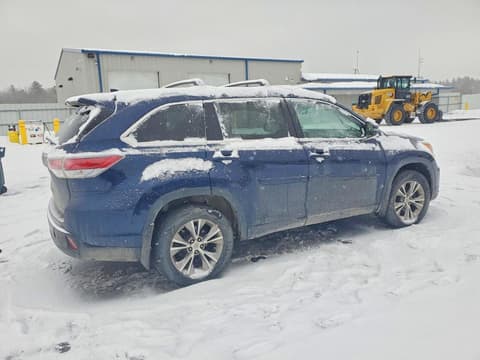 2015 Toyota Highlander, VIN 5TDJKRFHXFS080557. Фото 3 з 6 з аукціону Copart. Каталог авто зі США OpenDataCar.