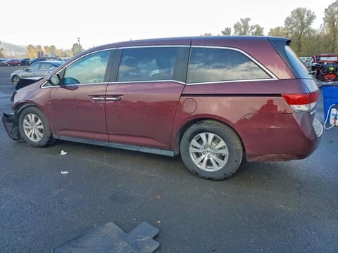 2017 Honda Odyssey, VIN 5FNRL5H66HB014065. Фото 2 з 6 з аукціону Copart. Каталог авто зі США OpenDataCar.