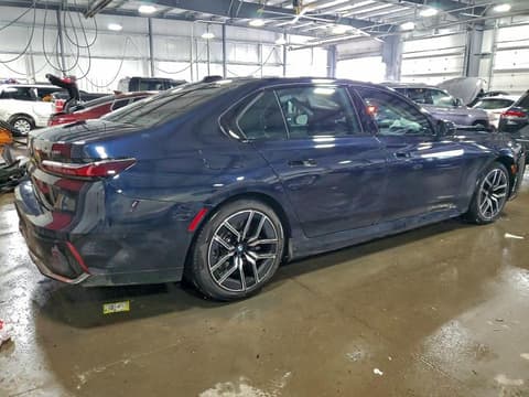 2023 Bmw i7, VIN WBY53EJ03PCL63716. Фото 3 из 6 с аукциона Copart. Каталог авто из США OpenDataCar.