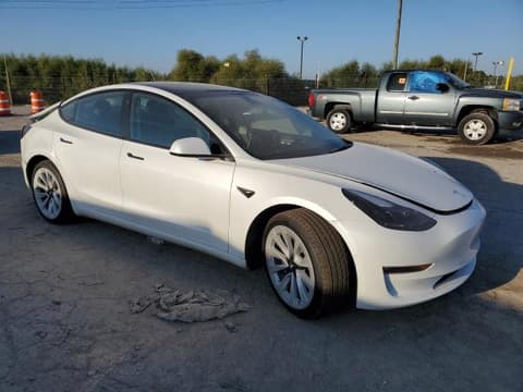 2022 Tesla Model 3, VIN 5YJ3E1EB0NF355368. Фото 4 з 6 з аукціону Copart. Каталог авто зі США OpenDataCar.
