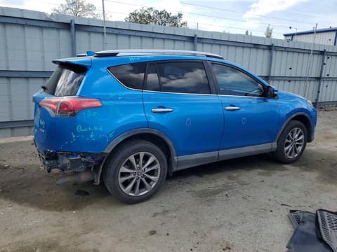 2016 Toyota RAV4, VIN 2T3YFREV6GW276022. Фото 3 з 6 з аукціону Copart. Каталог авто зі США OpenDataCar.
