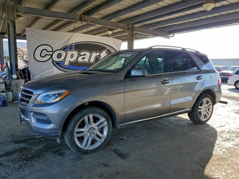 2015 Mercedes-benz ML-Class, VIN 4JGDA5HB2FA594817. Фото 1 з 6 з аукціону Copart. Каталог авто зі США OpenDataCar.