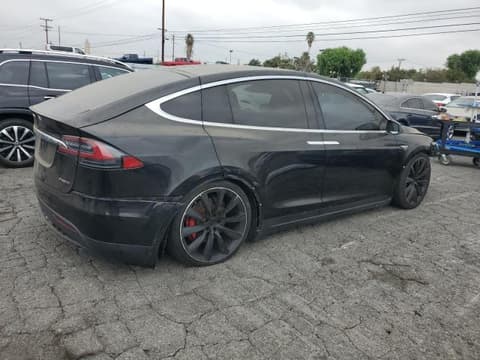 2016 Tesla Model X, VIN 5YJXCBE46GFS01023. Фото 3 з 6 з аукціону Copart. Каталог авто зі США OpenDataCar.
