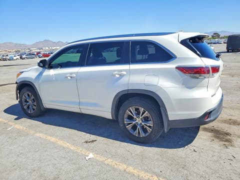 2014 Toyota Highlander, VIN 5TDJKRFH6ES041866. Фото 2 з 6 з аукціону Copart. Каталог авто зі США OpenDataCar.