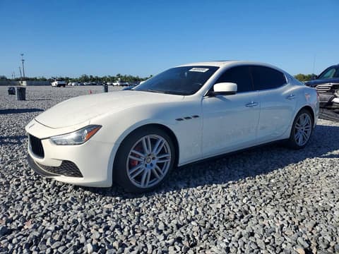 2016 Maserati Ghibli, VIN ZAM57RTA5G1177072. Фото 1 з 6 з аукціону Copart. Каталог авто зі США OpenDataCar.