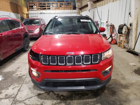 2018 Jeep Compass, VIN 3C4NJDBB1JT483835. Photo 5 of 6 from Copart auction. OpenDataCar US salvage catalog.