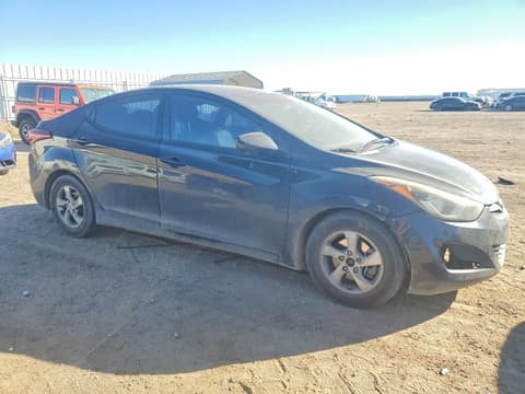 2014 Hyundai Elantra, VIN KMHDH4AE3EU106188. Фото 4 з 6 з аукціону Copart. Каталог авто зі США OpenDataCar.