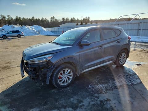 2017 Hyundai Tucson, VIN KM8J3CA43HU384709. Фото 1 з 6 з аукціону Copart. Каталог авто зі США OpenDataCar.
