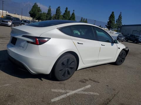 2025 Tesla Model 3, VIN 5YJ3E1EB8SF894073. Фото 3 з 6 з аукціону Copart. Каталог авто зі США OpenDataCar.