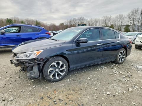 2017 Honda Accord, VIN 1HGCR2F91HA019524. Фото 1 з 6 з аукціону Copart. Каталог авто зі США OpenDataCar.