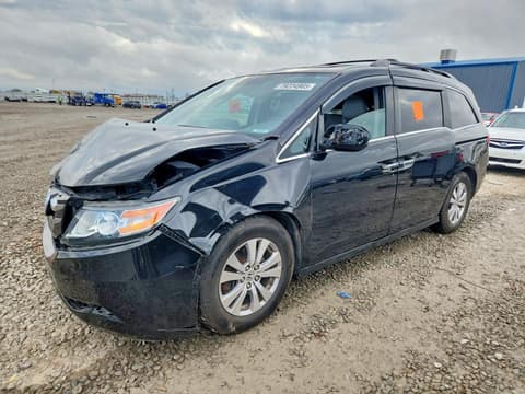 2014 Honda Odyssey, VIN 5FNRL5H67EB104563. Фото 1 з 6 з аукціону Copart. Каталог авто зі США OpenDataCar.