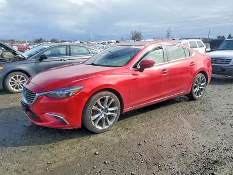 2016 Mazda 6, VIN JM1GJ1W50G1444231. Фото 1 з 6 з аукціону Copart. Каталог авто зі США OpenDataCar.