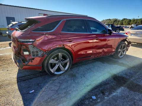 2022 Genesis GV70, VIN KMUMADTB3NU029377. Фото 3 з 6 з аукціону Copart. Каталог авто зі США OpenDataCar.