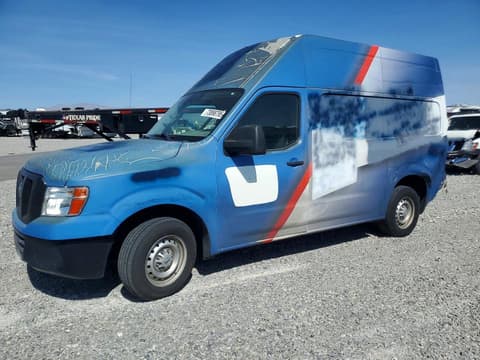 2021 Nissan NV 2500, VIN 1N6BF0LY5MN811016. Фото 1 з 6 з аукціону Copart. Каталог авто зі США OpenDataCar.