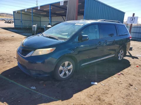2012 Toyota Sienna, VIN 5TDKK3DC1CS193009. Фото 1 з 6 з аукціону Copart. Каталог авто зі США OpenDataCar.