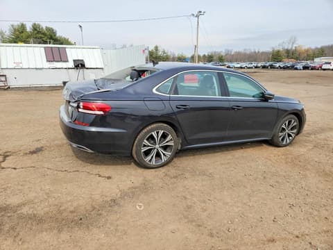 2022 Volkswagen Passat, VIN 1VWSA7A36NC004144. Фото 3 из 6 с аукциона Copart. Каталог авто из США OpenDataCar.
