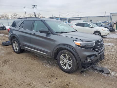 2022 Ford Explorer, VIN 1FMSK8DH6NGB61691. Фото 4 з 6 з аукціону Copart. Каталог авто зі США OpenDataCar.