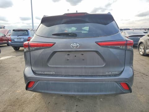 2021 Toyota Highlander, VIN 5TDGZRBH2MS154000. Фото 6 з 6 з аукціону Copart. Каталог авто зі США OpenDataCar.