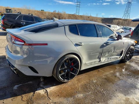 2022 Kia Stinger, VIN KNAE55LC0N6108047. Photo 3 of 6 from Copart auction. OpenDataCar US salvage catalog.