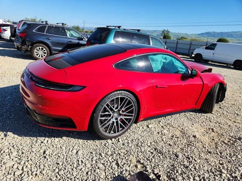 2024 Porsche 911, VIN WP0AB2A92RS279914. Фото 3 з 6 з аукціону Copart. Каталог авто зі США OpenDataCar.