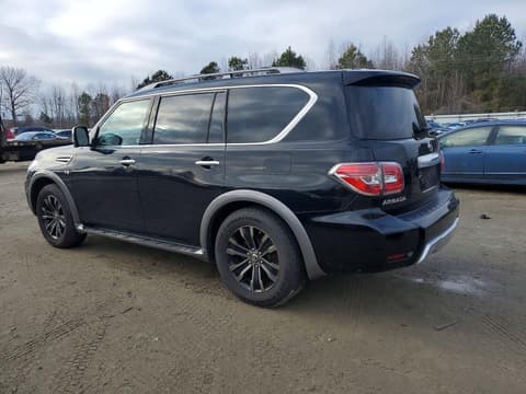 2017 Nissan Armada, VIN JN8AY2NE4H9706395. Фото 2 з 6 з аукціону Copart. Каталог авто зі США OpenDataCar.