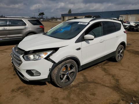 2018 Ford Escape, VIN 1FMCU0HD5JUB55058. Фото 1 з 6 з аукціону Copart. Каталог авто зі США OpenDataCar.