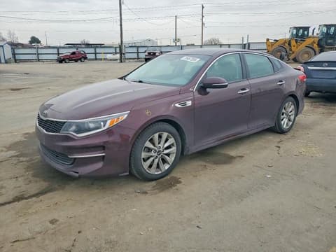 2016 Kia Optima, VIN 5XXGT4L36GG059792. Фото 1 з 6 з аукціону Copart. Каталог авто зі США OpenDataCar.