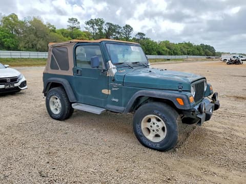 2001 Jeep Wrangler, VIN 1J4FA49S41P369823. Фото 4 з 6 з аукціону Copart. Каталог авто зі США OpenDataCar.
