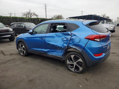 2016 Hyundai Tucson, VIN KM8J33A25GU106326. Фото 2 з 6 з аукціону Copart. Каталог авто зі США OpenDataCar.