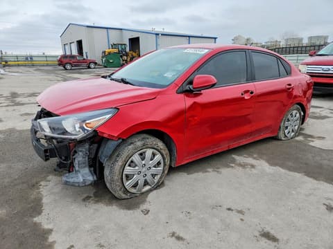 2022 Kia Rio, VIN 3KPA24AD4NE432337. Фото 1 из 6 с аукциона Copart. Каталог авто из США OpenDataCar.