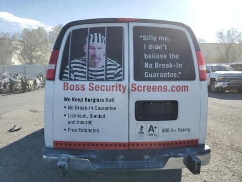 2018 Gmc Savana, VIN 1GTW7AFG6J1911445. Фото 6 з 6 з аукціону Copart. Каталог авто зі США OpenDataCar.