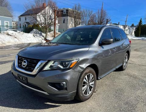 2017 Nissan Pathfinder, VIN 5N1DR2MM2HC664175. Фото 2 з 6 з аукціону Copart. Каталог авто зі США OpenDataCar.