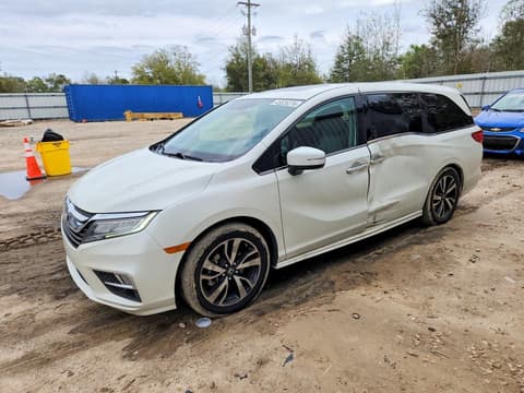 2018 Honda Odyssey, VIN 5FNRL6H97JB027476. Фото 1 з 6 з аукціону Copart. Каталог авто зі США OpenDataCar.