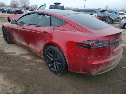 2025 Tesla Model S, VIN 5YJSA1E56SF549822. Фото 2 з 6 з аукціону Copart. Каталог авто зі США OpenDataCar.